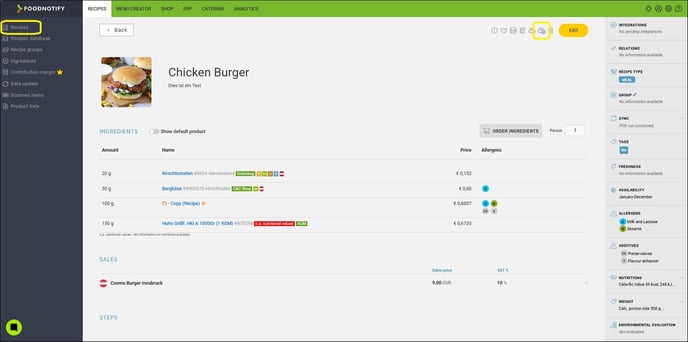 Recipes Print Settings1